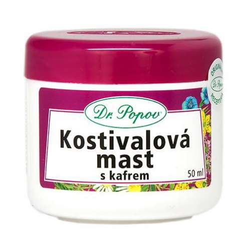 Dr. Popov kostivalová mast s kafrem 50 ml